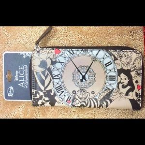 NEW Alice in Wonderland Disney Wallet Loungefly